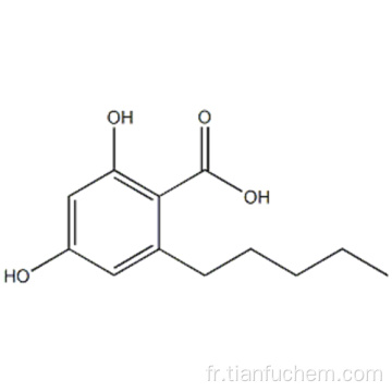 Acide bêta-résorcyclique, 6-pentyle- CAS 491-72-5